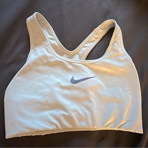Light blue Nike sports bra